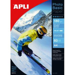 Fotopapier APLI A4 Photobasic leskl, 180g, 60 hrkov