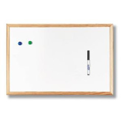 Magnetick tabua 40x60 cm biela