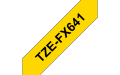 Originlna pska BROTHER TZFX641 ierne psmo, lt pska FLEXIBLE ID Tape (18mm)