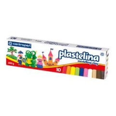 Plastelna CENTROPEN 10farieb 200g