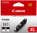 Originlny atrament CANON CLI-551BK XL black MG 5450/6350, iP 7250