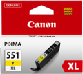 Originlny atrament CANON CLI-551Y XL yellow MG 5450/6350, iP 7250