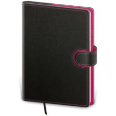 Dir Flip tdenn A5 14,3x20,5cm - antracit/magenta 2025