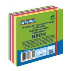 Bloek Donau 76x76mm 400l nenov zelen