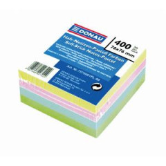 Bloek Donau pastelov farby 76x76mm