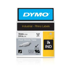 Ploch zmrovacia burka Dymo D1 19mm biela/ierna