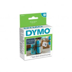 Samolepiace etikety Dymo LW 25x25mm viacelov biele