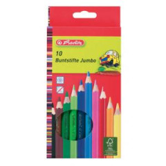 Farbiky Herlitz Jumbo eshrann 10 farieb