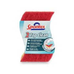 Hubka na riad viskzna Spontex Top Clean 2 kusy