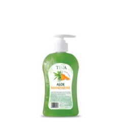 Tina tekut mydlo s dvkovaom 500 ml - Aloe & mandarine