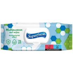 Vlhen utierky Superfresh antibakterilne 72ks