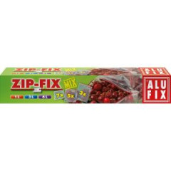 Univerzlne vreck ZIP-FIX so zipsovm uzverom, MIX: 7 x 1l , 5 x 3l , 3 x 6l