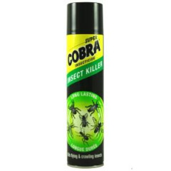 COBRA sprej UNI lietajci aj lezci hmyz 400 ml (ierny)