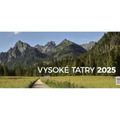 Kalendr stolov riadkov Vysok Tatry 2025