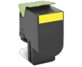 Originlny toner Lexmark CX510 802XY yellow