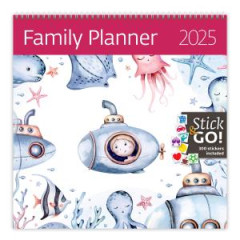 Plnovac kalendr Family Planner 2025