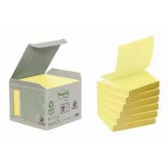 Z-Bloky Post-it recyklovan, 76x76 mm, lt