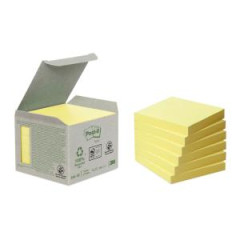 Bloky Post-it recyklovan, 76x76 mm, lt