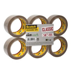 Baliaca pska Scotch , neobsahuje PVC, hned, 48mm x 50m, 6 roliek