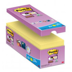 Bloky Post-it Super Sticky lt 76x76mm 16x90l