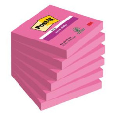 Bloky Post-it Super Sticky ruov 76x76mm