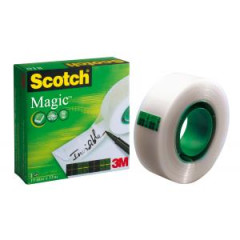 Lepiaca pska Scotch Magic neviditen popisovaten 19 mm x 33 m v krabike