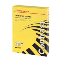 Farebn papier Office Depot A4, intenzvna lt, 80 g/m2