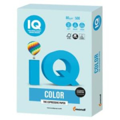 Farebn papier IQ color modr pastelov BL29, A3 80g