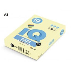 Farebn papier IQ color lt pastelov YE23, A3 80g