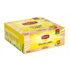 aj Lipton ierny Yellow Label 100 x 2g