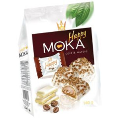 Obltky HAPPY MOKA s kvovou prchuou 140 g