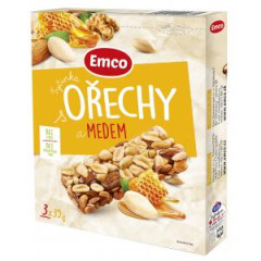 Tyinka Emco s orechami a medom 3 x 35 g