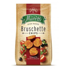 Bruschette Maretti paradajky, olivy a oregano 70 g