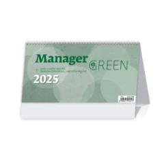 Stolov kalendr stpcov - Manager green 2025