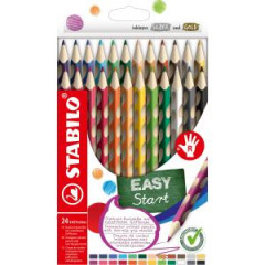 Dreven pastelky EASYcolors P 24sada