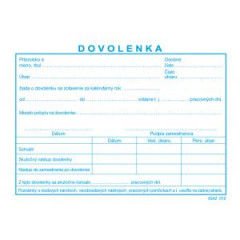 Dovolenka A6, 100 listov