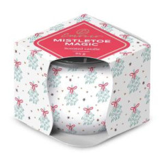 Emocio Sklo Dekor 70x62 mm Mistletoe Magic - Snowflake, vonn svieka